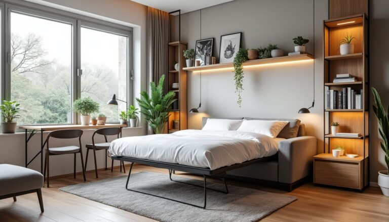 découvrez nos astuces et conseils pour décorer un studio tout en maximisant l'espace. transformez votre petit espace en un lieu fonctionnel et esthétique grâce à nos idées innovantes pour gagner des m² sans compromettre votre style.