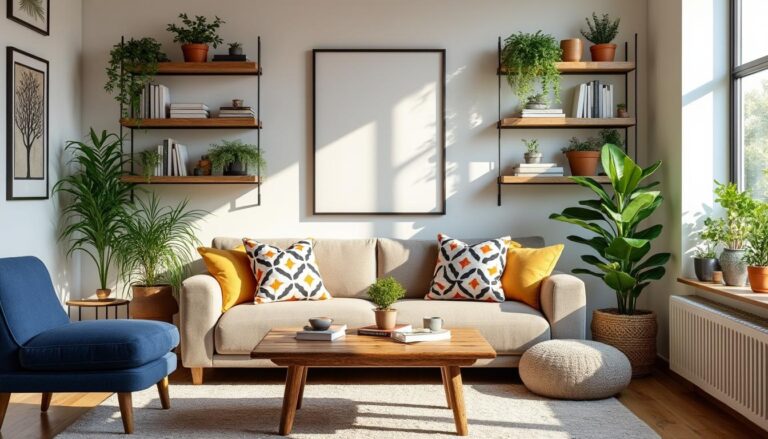 découvrez 10 astuces simples et économiques pour relooker votre salon sans vous ruiner. transformez votre espace avec un petit budget grâce à des idées déco faciles et accessibles à tous !