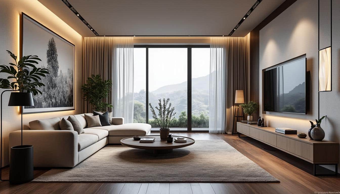 découvrez comment la multiplication des sources lumineuses indirectes permet d'équilibrer parfaitement l'éclairage intérieur pour un confort visuel optimal.