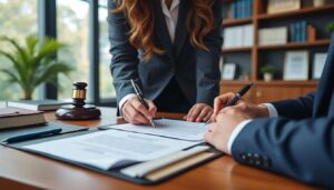 découvrez l'importance de la signature de l'acte authentique chez le notaire qui officialise l'achat de votre résidence, garantissant sécurité et légalité.