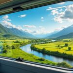appréciez la beauté des paysages à travers la fenêtre pour rendre votre voyage en train encore plus agréable et mémorable.