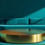 découvrez comment le contraste du bleu canard et de l'or apporte dynamisme et modernité aux couleurs tendances pour sublimer votre décoration.