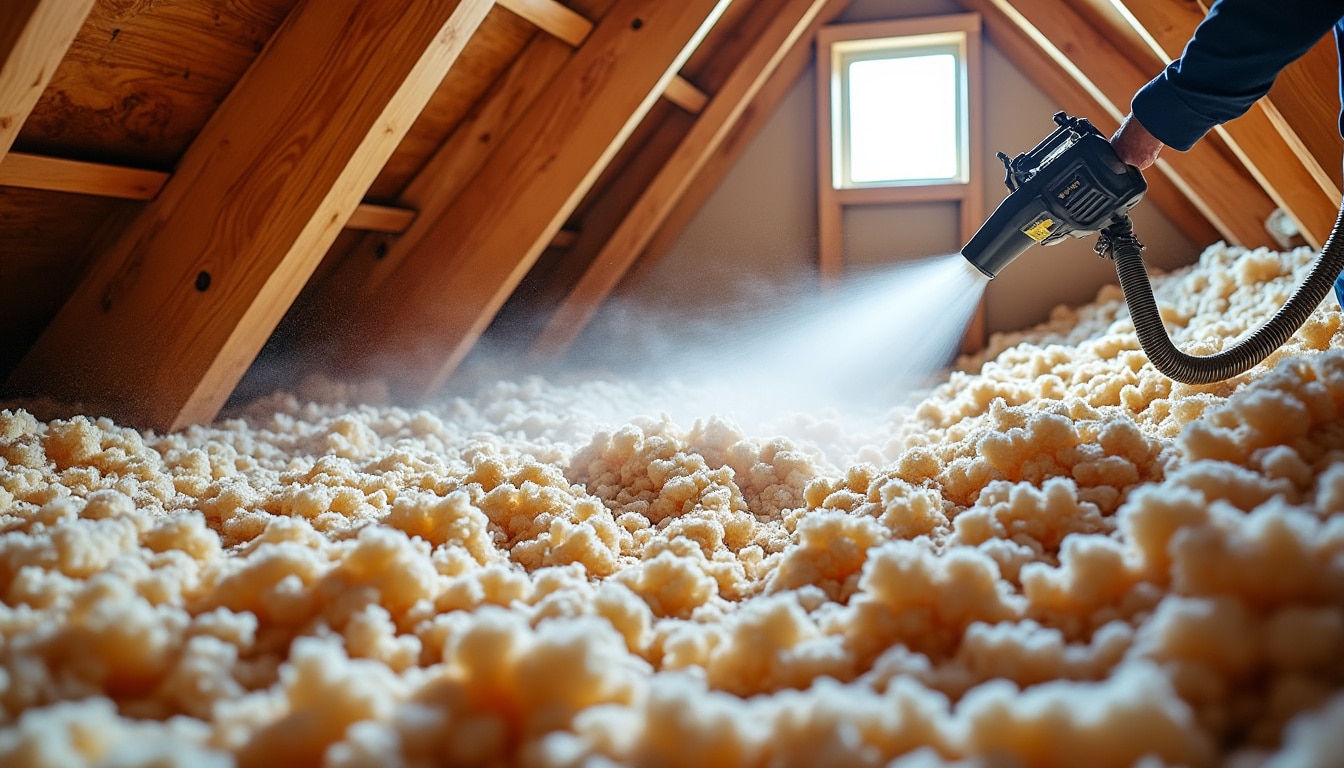 découvrez comment le soufflage de ouate de cellulose dans les combles améliore efficacement l'isolation de votre maison, pour un confort optimal et des économies d'énergie.