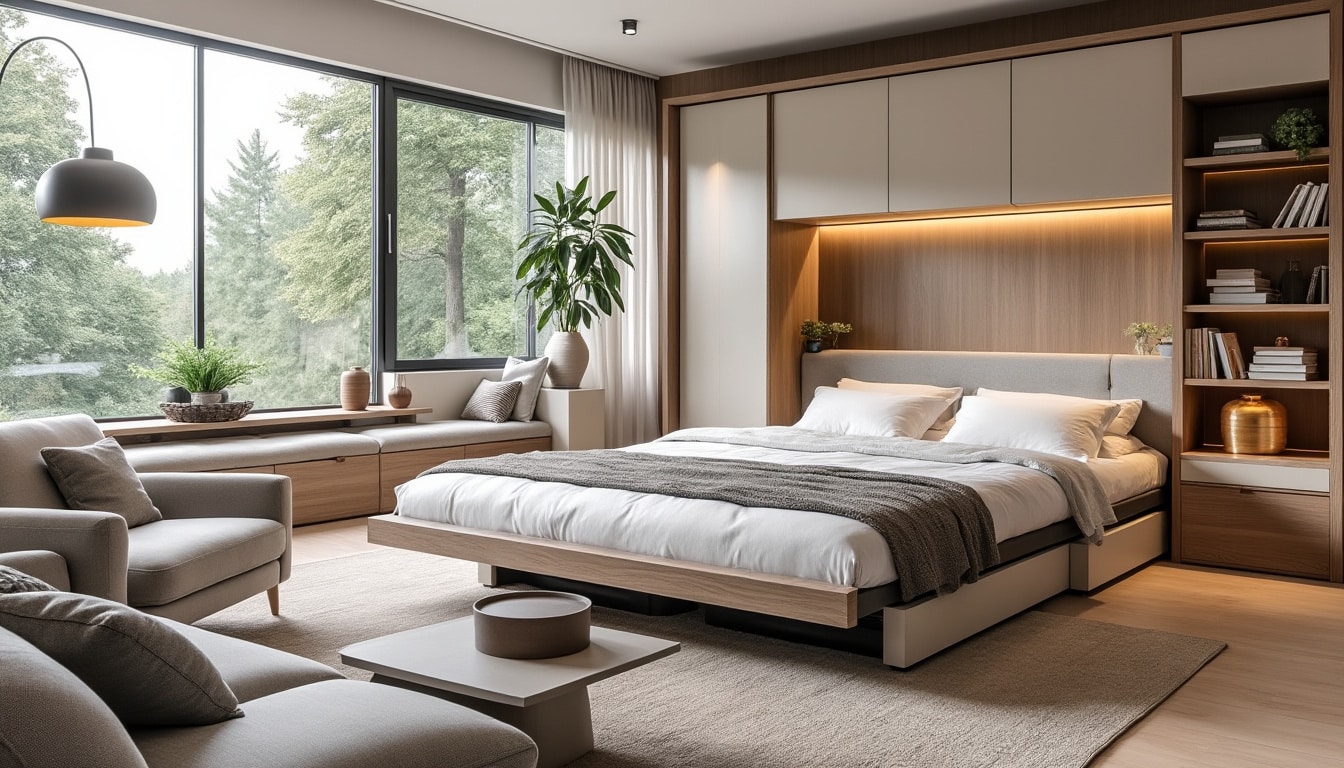 découvrez comment les meubles à double fonction escamotable optimisent votre espace grâce à des rangements intelligents et astucieux, alliant praticité et design.