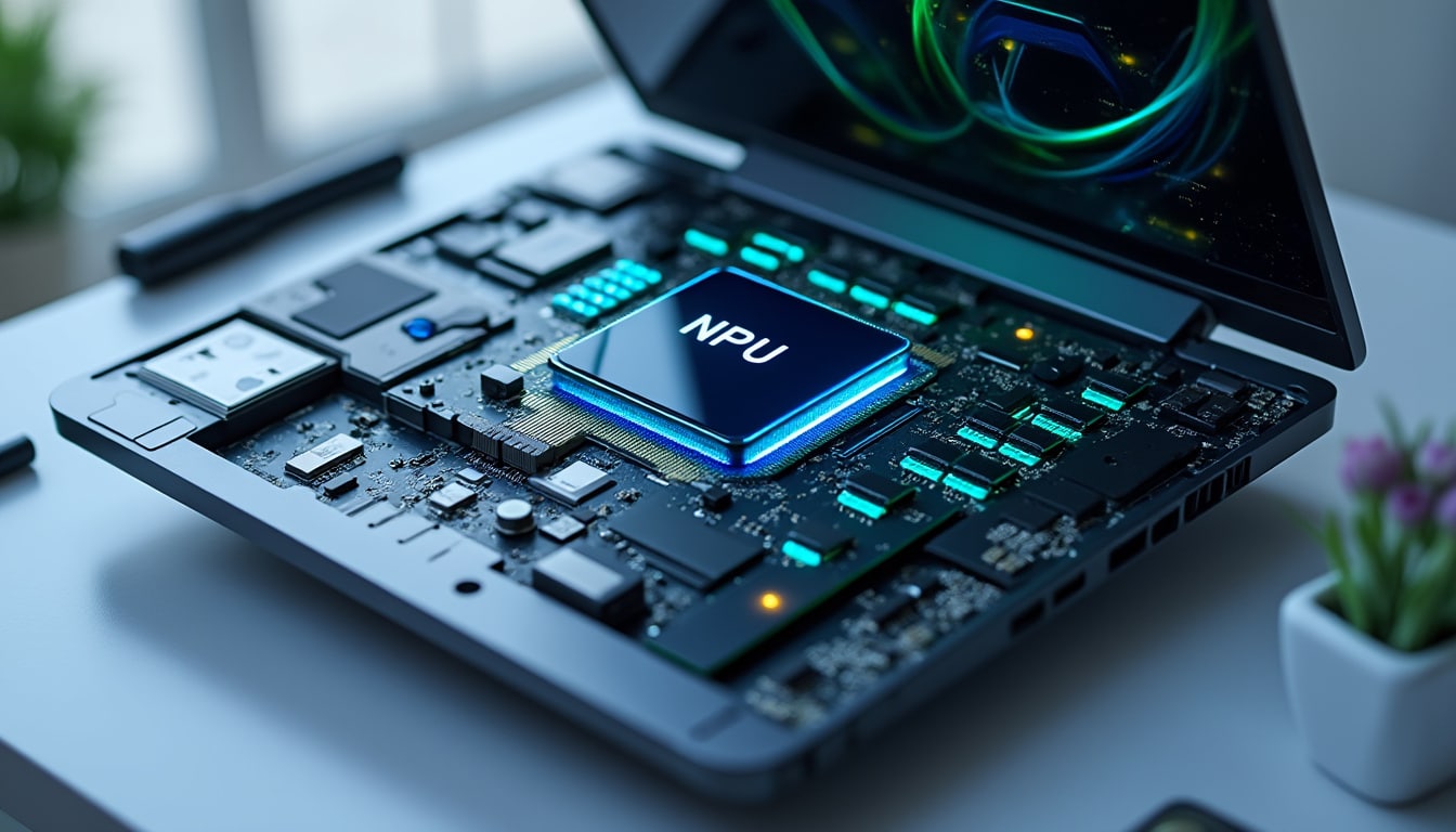 découvrez comment l'ajout d'une unité de traitement neuronal (npu) révolutionne les performances et l'efficacité des pc portables modernes.