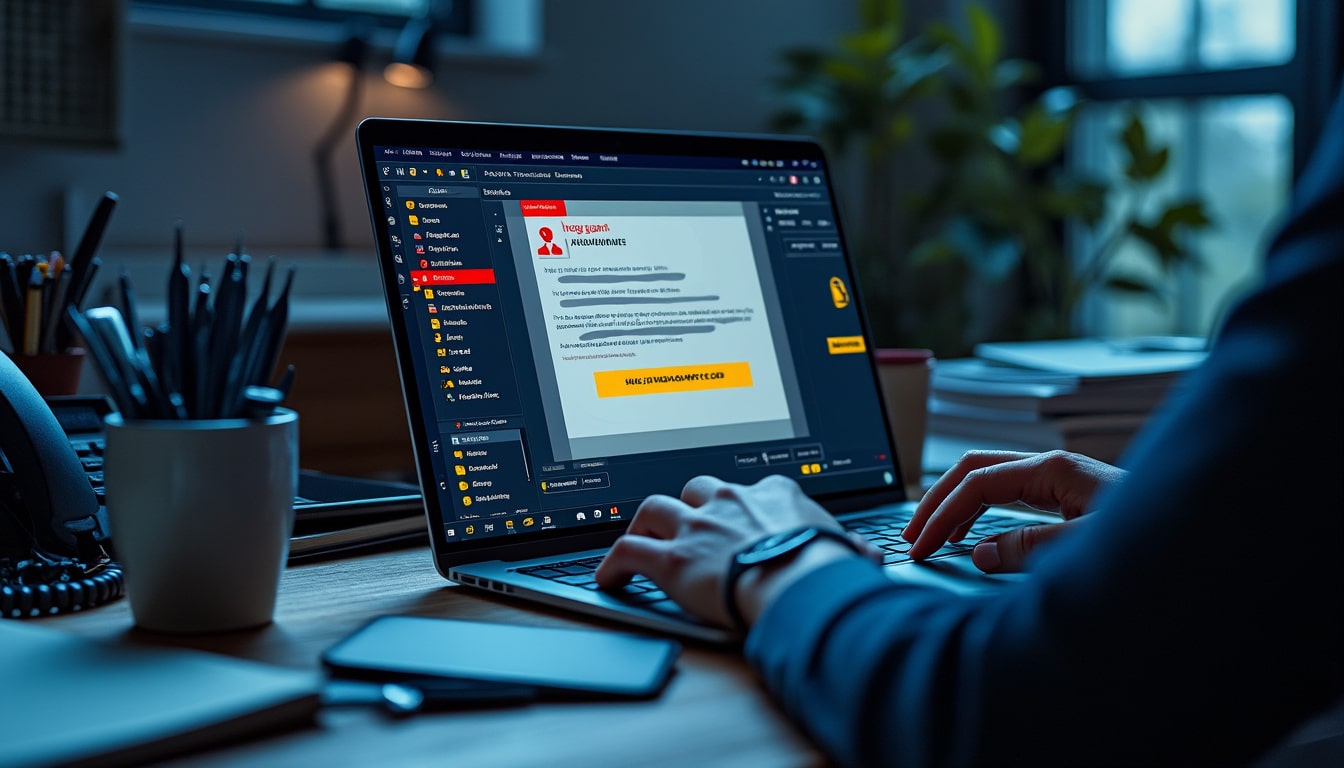 découvrez comment reconnaître et vous protéger contre le phishing par courriel bancaire falsifié, une forme courante de fraude et d'arnaque en ligne visant à voler vos informations financières.