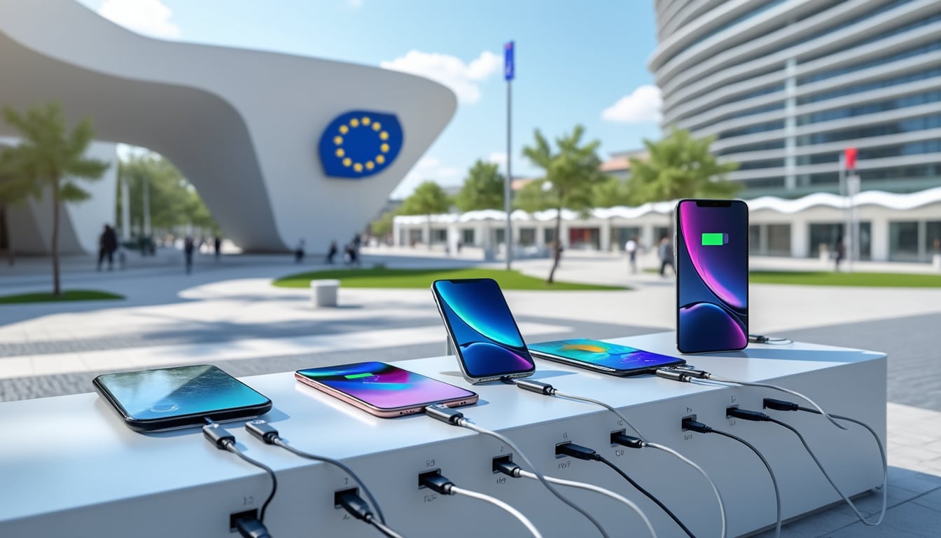 découvrez comment l'unification européenne du port de charge physique pour smartphones, prévue en 2026, va standardiser la recharge et faciliter l'utilisation des appareils mobiles à travers l'europe.