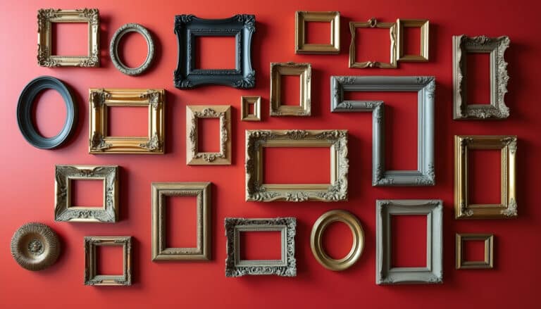 découvrez comment une exposition de cadres hétéroclites dans une galerie peut personnaliser et sublimer votre mur accent, apportant caractère et originalité à votre intérieur.