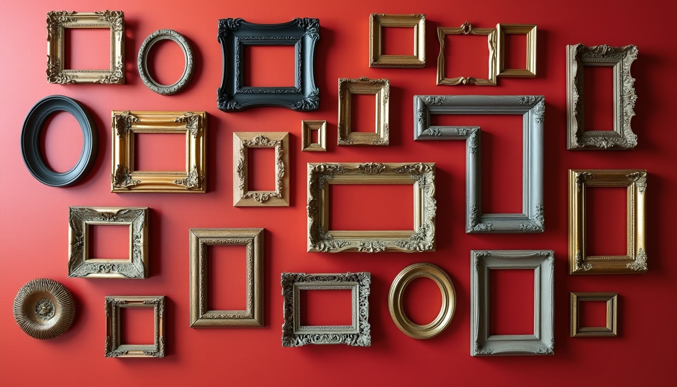 découvrez comment une exposition de cadres hétéroclites dans une galerie peut personnaliser et sublimer votre mur accent, apportant caractère et originalité à votre intérieur.