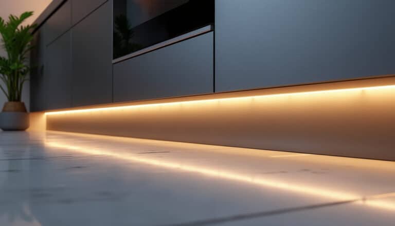 découvrez comment l'installation de rubans led sous les meubles bas transforme et sculpte l'éclairage intérieur pour une ambiance moderne et chaleureuse.