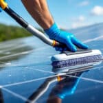 le nettoyage régulier des surfaces vitrées permet de maintenir l'efficacité des panneaux solaires en optimisant leur exposition au soleil et en prolongeant leur durée de vie.