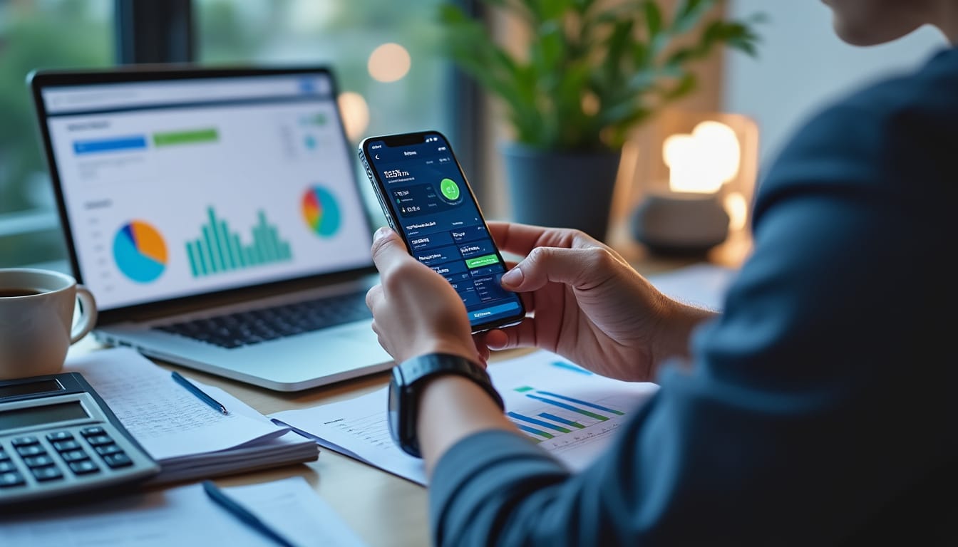 découvrez comment une application d'agrégation bancaire peut vous aider à piloter efficacement votre budget mensuel en centralisant toutes vos données financières.