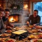 savourez une raclette conviviale dans un chalet chaleureux et profitez pleinement de vos séjours à la montagne.