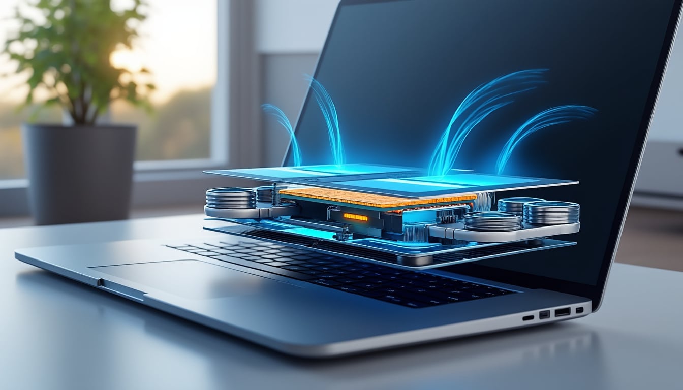 grâce à une dissipation thermique ultra-rapide, les pc portables restent performants et évitent la surchauffe, même lors des tâches intensives.
