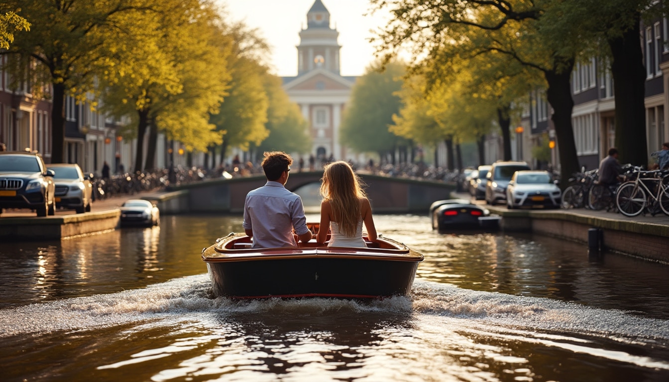 découvrez les canaux romantiques d’amsterdam lors d’une escapade inoubliable et faites de votre week-end en europe un moment magique.