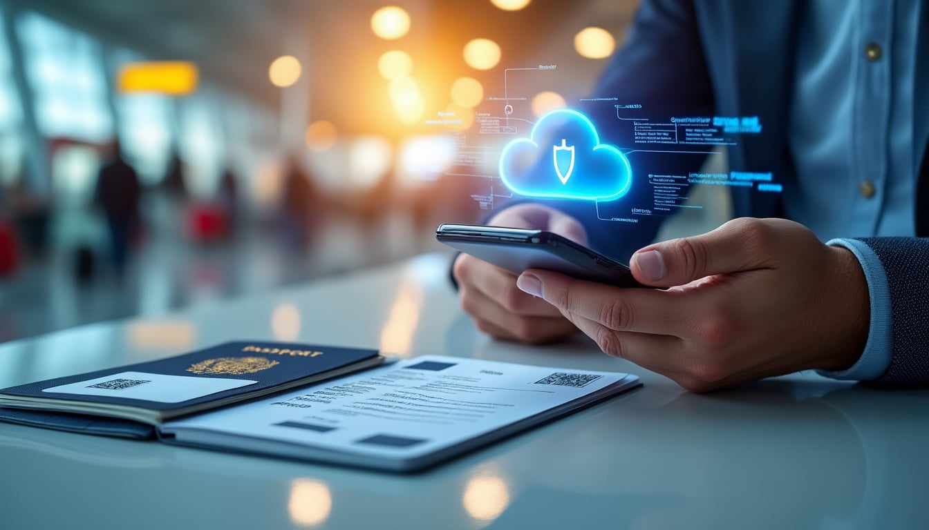 le scan numérique des papiers d’identité dans le cloud protège les données des touristes et renforce la sécurité lors de leurs déplacements.