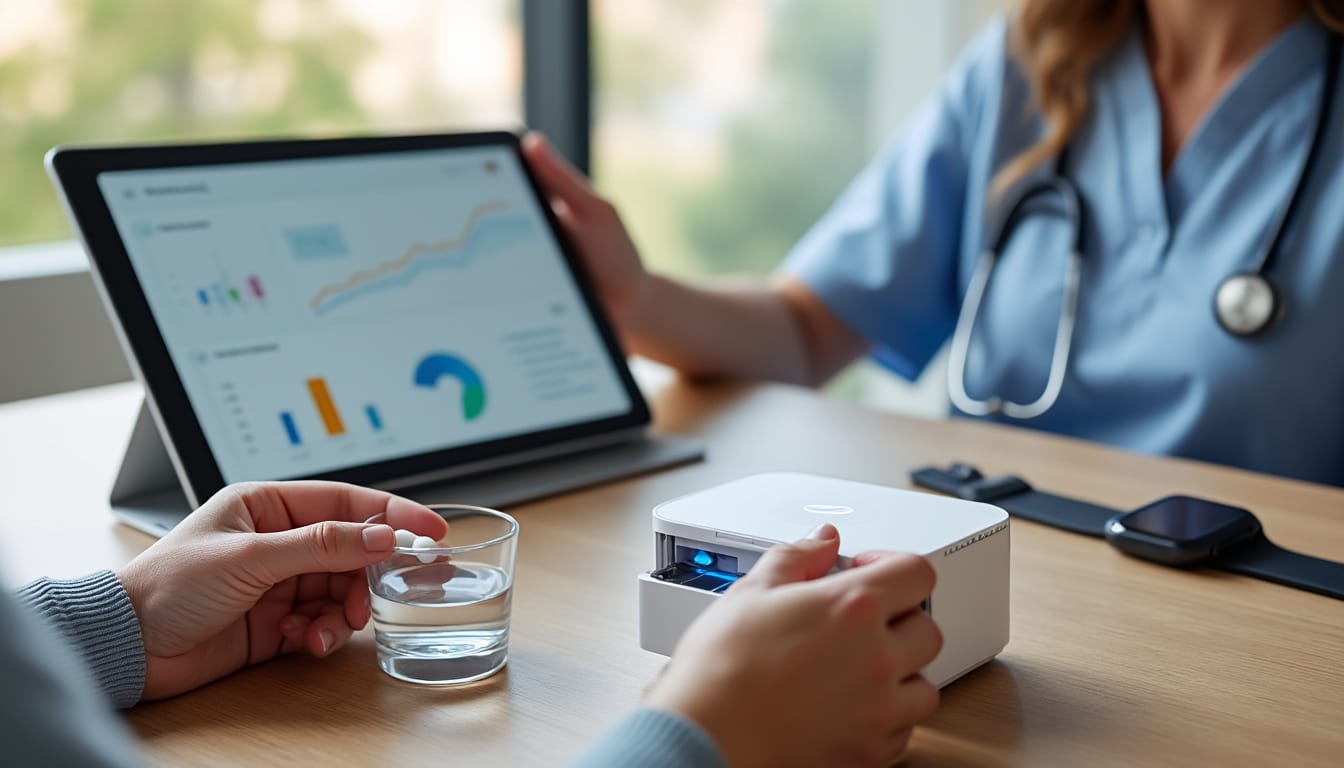 découvrez comment les objets connectés facilitent le suivi de l’observance thérapeutique et contribuent à un accompagnement personnalisé des patients.